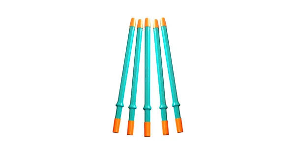 Fully carburized taper drill rods
