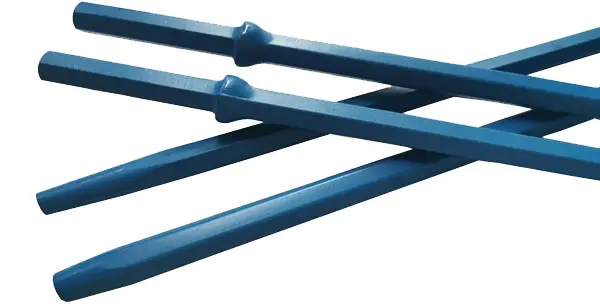 Fully carburized taper drill rods
