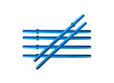 Fully carburized taper drill rods